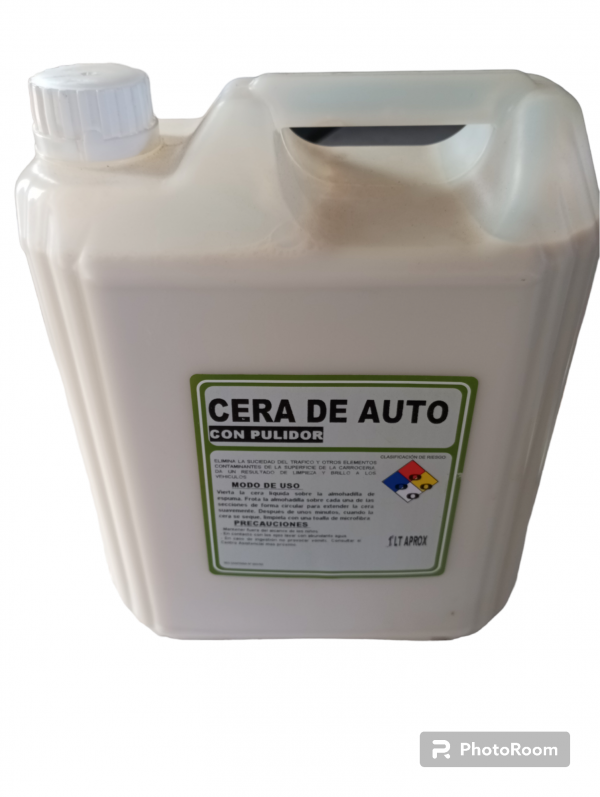 CERA DE AUTO CON PULIDOR - Imagen 4