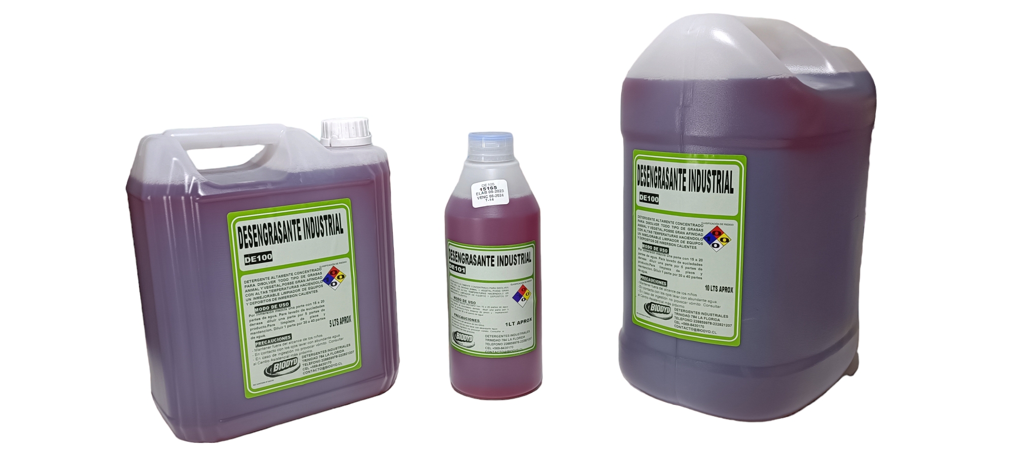 Desengrasante Industrial- Elimina Grasas Pesadas y aceites