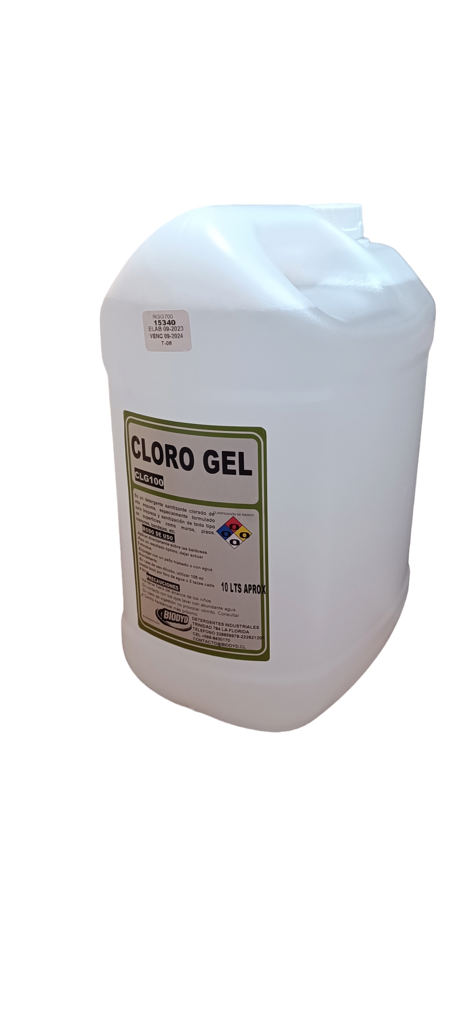 Cloro Gel - Desinfectante Eficaz Con Mayor Adherencia - Imagen 2