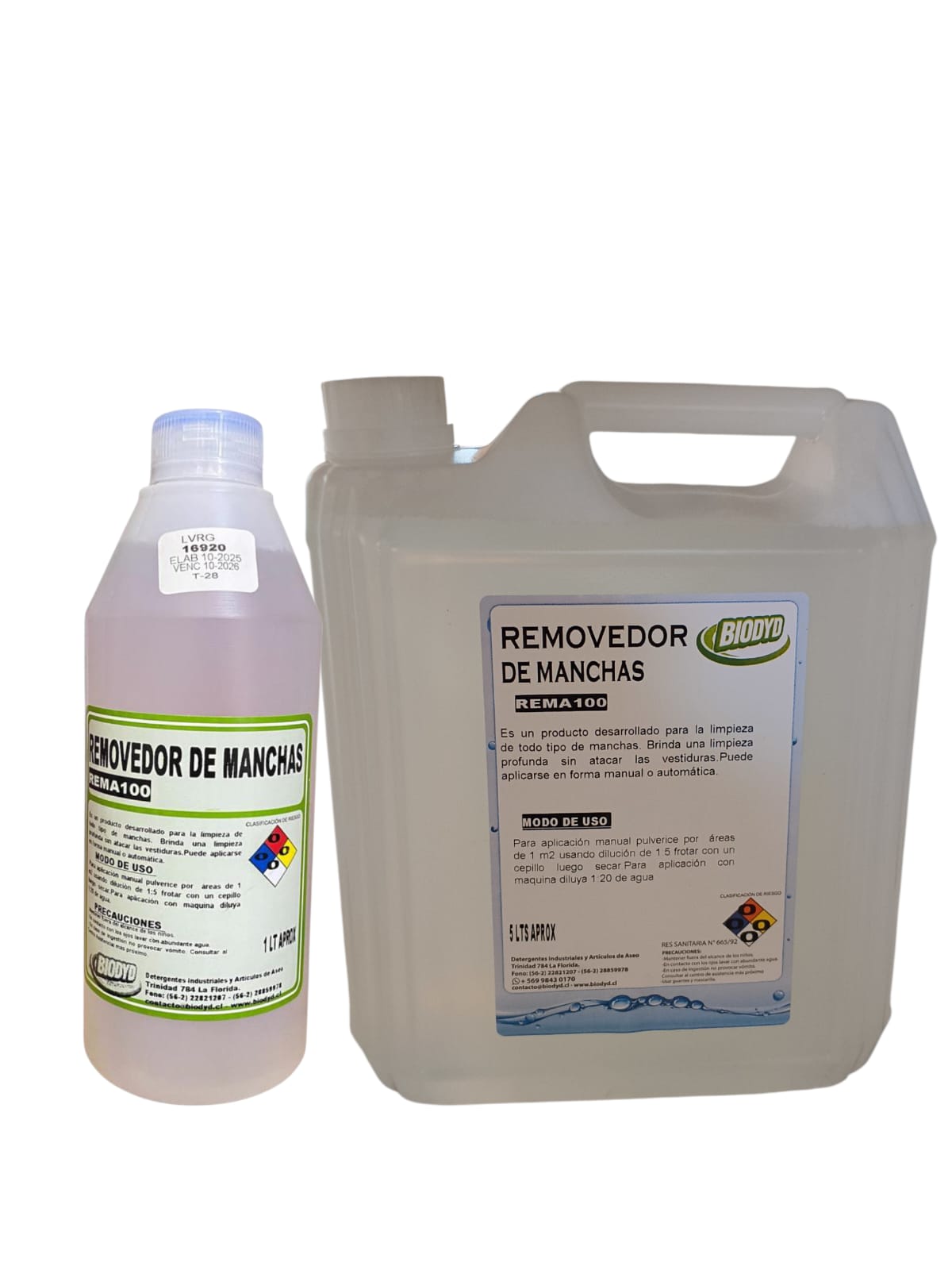Removedor de Manchas - Accion Efectiva Contra Manchas Dificiles
