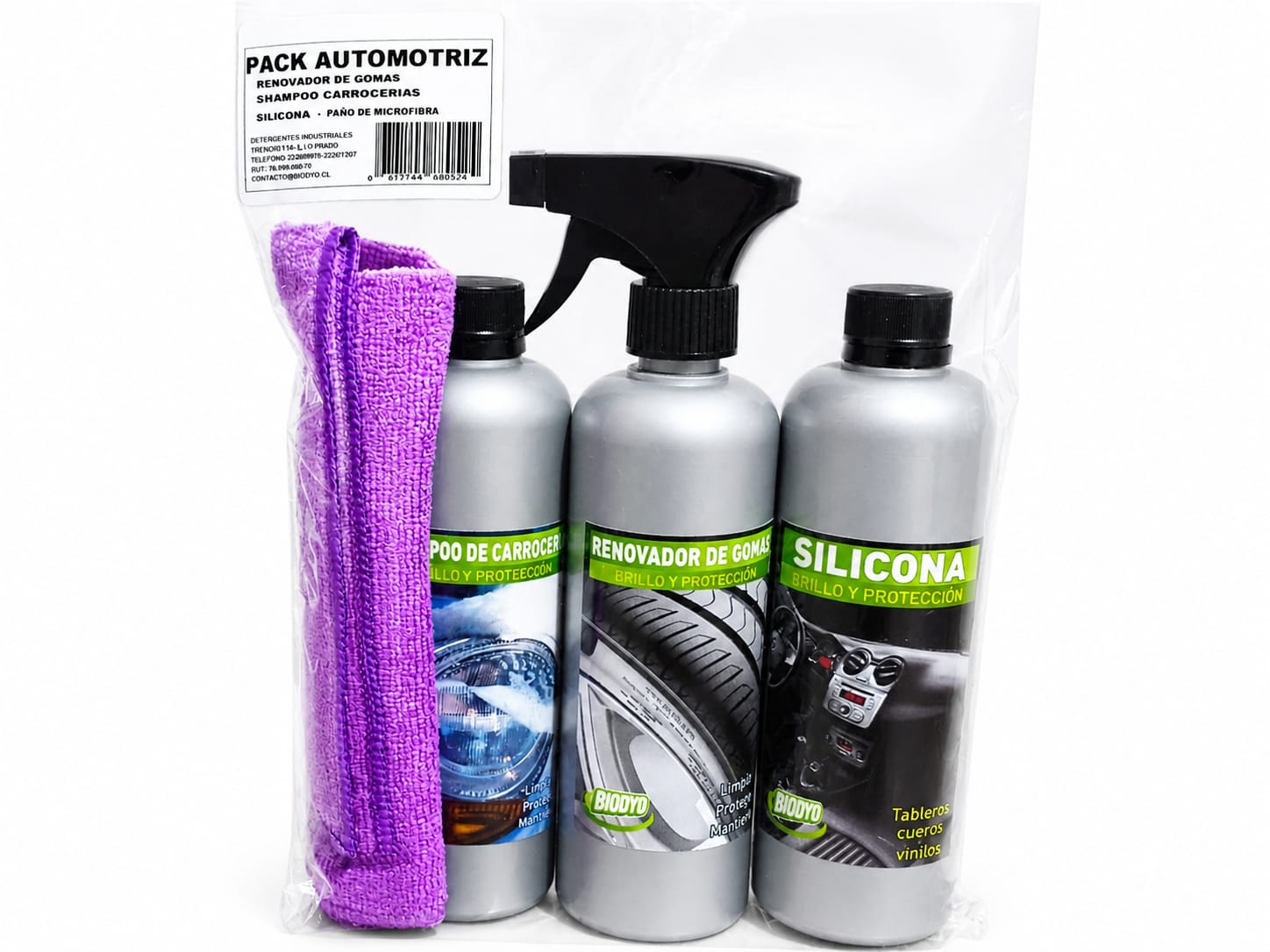 Pack Automotriz 1 - Limpieza Completa a Tu Vehiculo