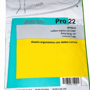 Guantes De Nitrilo Verdes Extra Gruesos - Mayor Proteccion Misma Comodidad